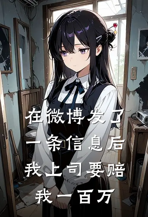 在微博发了一条信息后，我上司要赔我一百万