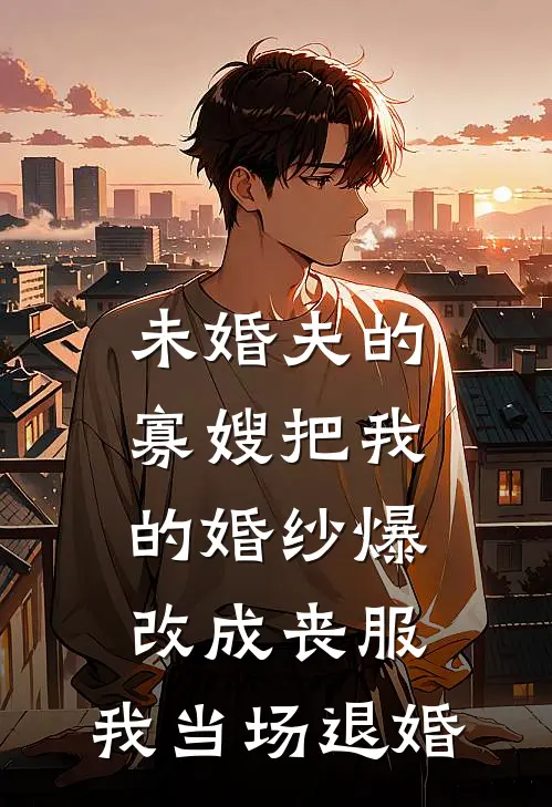 未婚夫的寡嫂把我的婚纱爆改成丧服，我当场退婚