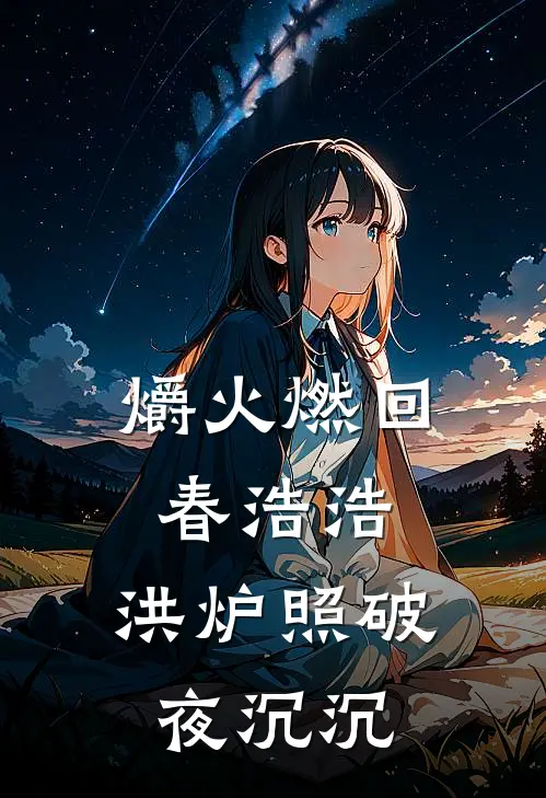 爝火燃回春浩浩,洪炉照破夜沉沉