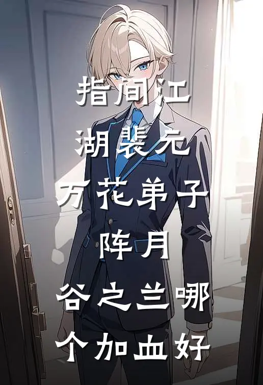 指间江湖裴元,万花弟子,阵月,谷之兰哪个加血好