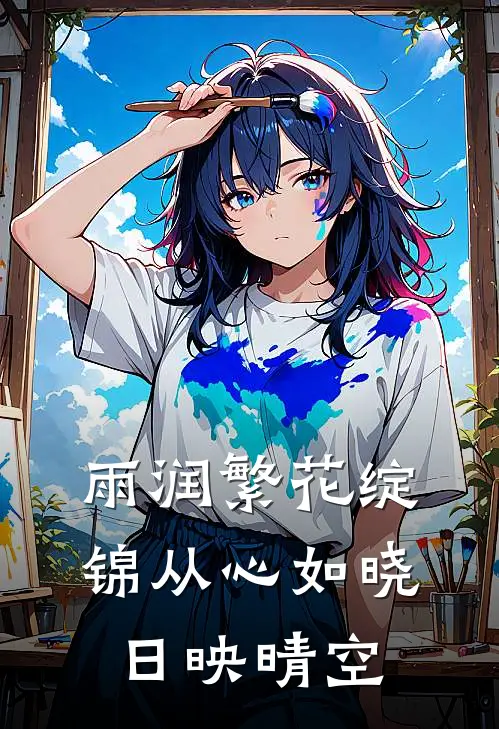 雨润繁花绽锦从 心如晓日映晴空