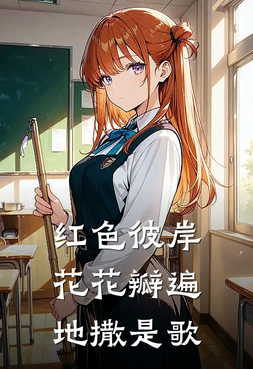 红色彼岸花花瓣遍地撒是歌