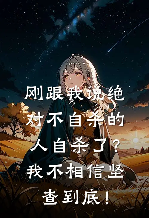 刚跟我说绝对不自杀的人自杀了？我不相信坚查到底！