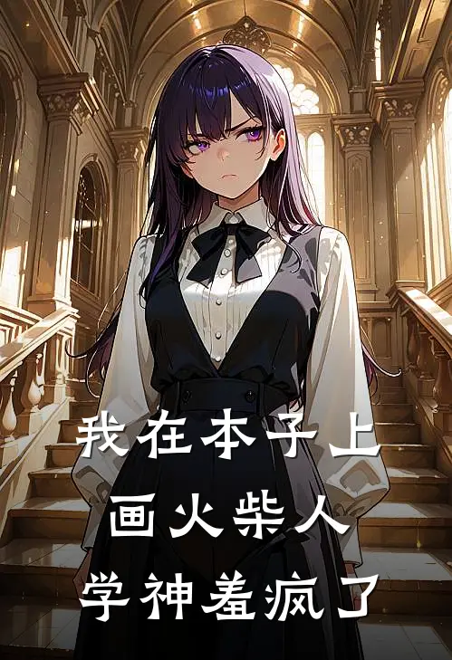 我在本子上画火柴人，学神羞疯了